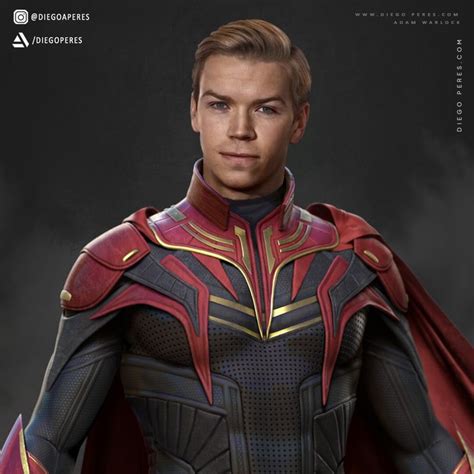 Will Poulter as Adam Warlock, Diego Peres / IG: @diegoaperes | Will ...