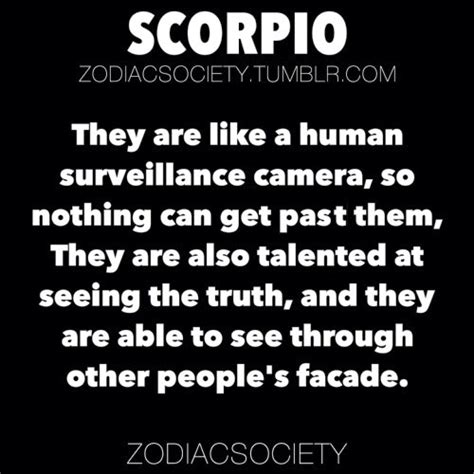 Scorpio Zodiac Personality Traits Scorpio Quotes