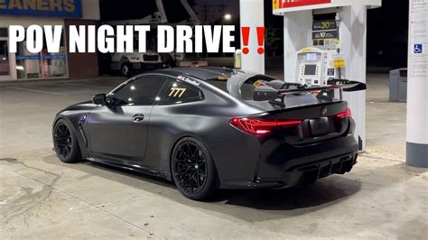 POV 2025 BMW M4 COMPETITION XDRIVE ATL NIGHT DRIVE Pov Bmwm Bmw M4