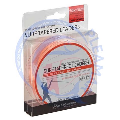 KALI KUNNAN Surf Tapered Leaders Pleamar Tienda De Pesca