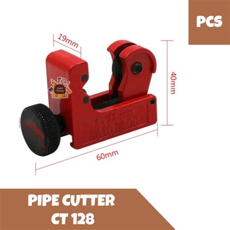 KEDAI TUKANG Tube Pipe Cutter CT128 CT 128 Alat Pemotong Pipa Tembaga