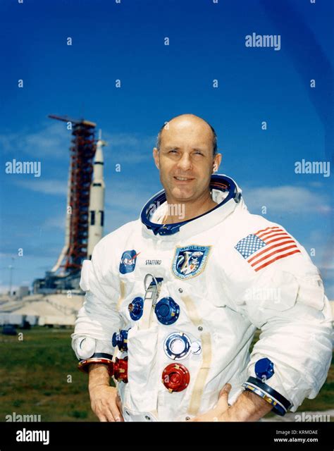 Tom Stafford Apollo 10 Official Stock Photo Alamy