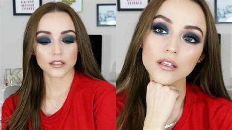 Matte Blue-Teal Smokey Eye | Makeup Tutorial - YouTube