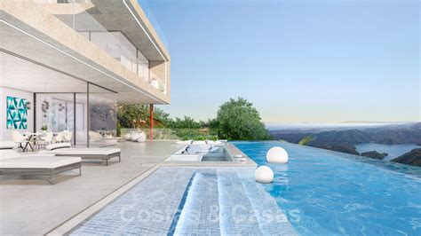 Modern Villa With Sea Lake And Mountain Views For Sale In Marbella