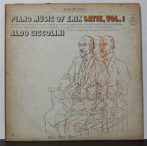 Yahoo Erik Satie Aldo Ciccolini Piano Music Of