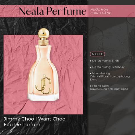 N C Hoa N Ml Jimmy Choo I Want Choo Edp Shopee Vi T Nam