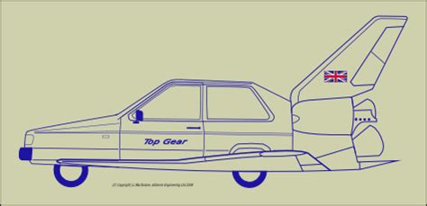 The Design for The Top Gear Reliant "Robin Space Shuttle Orbiter" | Car ...