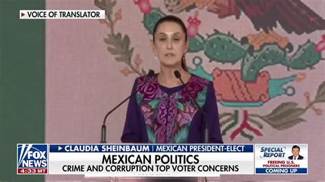 Mexico Elects Its First Woman President Claudia Sheinbaum Fox News Video