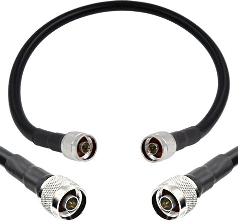 Lmr400 Equivalent Ultra Low Loss Coaxial Cable N Male To N Male 05m16ft Amazonca