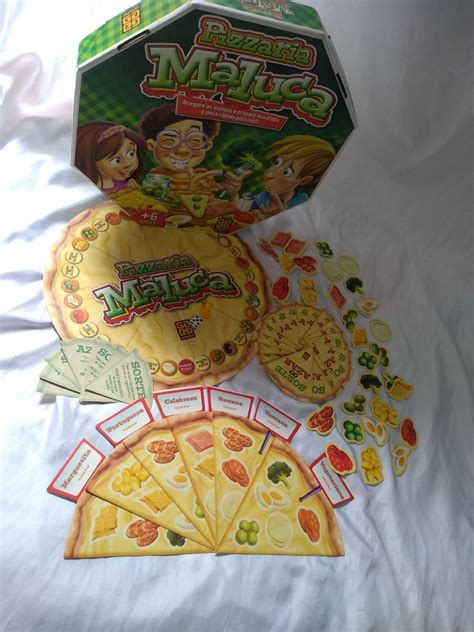 Jogo Pizzaria Maluca Jogo De Tabuleiro Grow Usado Enjoei