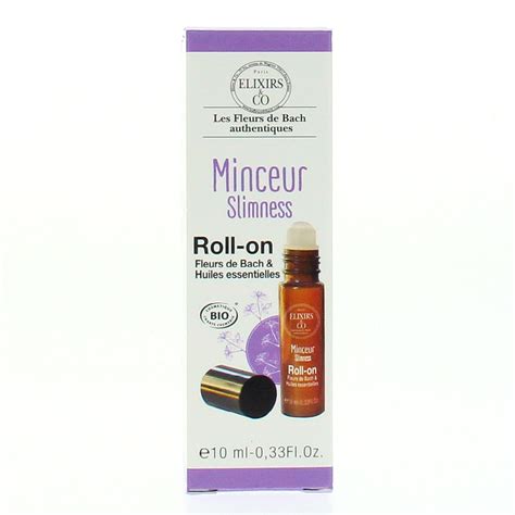 ELIXIRS CO Les Fleurs De Bach Authentiques Minceur Bio Roll On 10 Ml