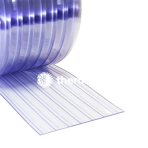 PVC Streifen Standard Gerippt Transparent 300x3 Mm Thermonet