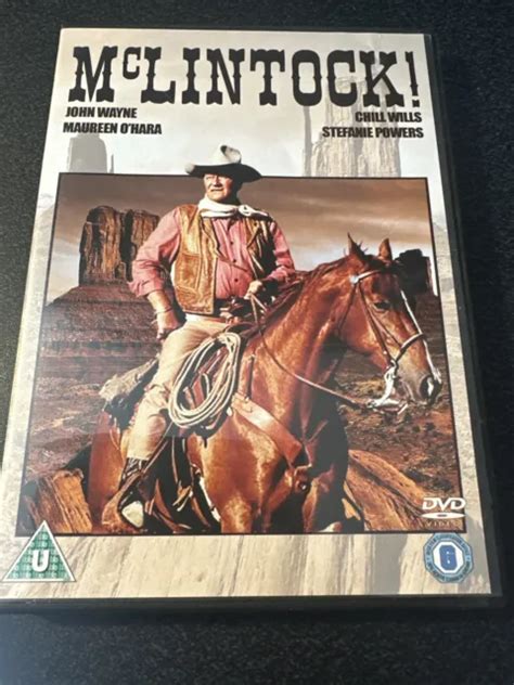 MCLINTOCK DVD 2012 John Wayne Maureen OHara Stefanie Powers