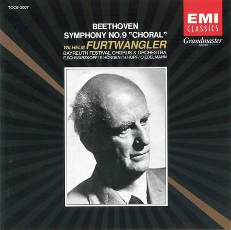 Classic Cd Furtwangler Beethoven Symphony No 9 Choral Music