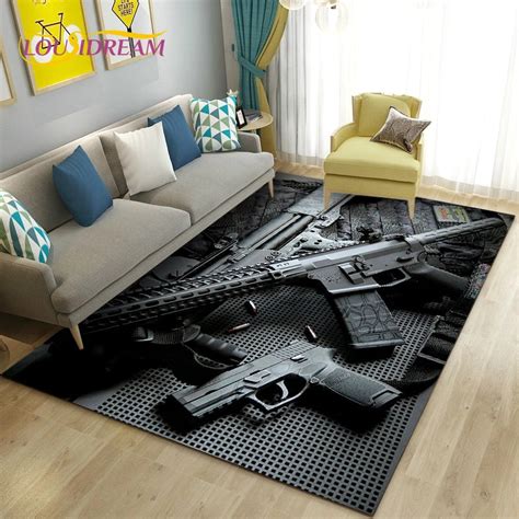 Gun Room Decor Bedrooms Revolver Home Decor Revolver Rifles