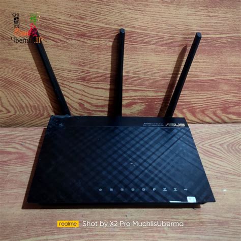 Asus Ac1750 Wifi Router Rt Ac66u Dual Band Gigabit Wireless Shopee