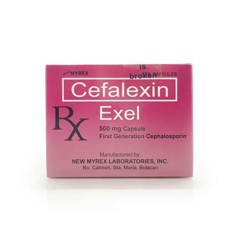 All Exel Cefalexin 500mg Capsule