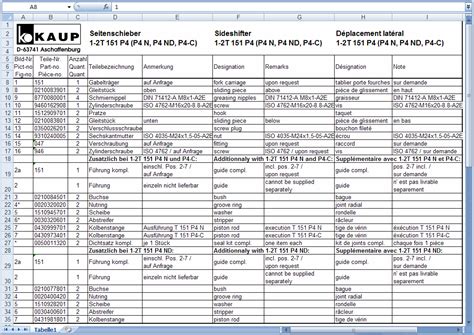 Parts Catalog for Kaup | Buy Parts Catalog at Parts&Manuals