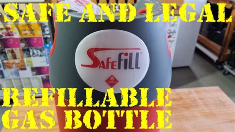 Safefill Legally Refill Propane Bottles Youtube