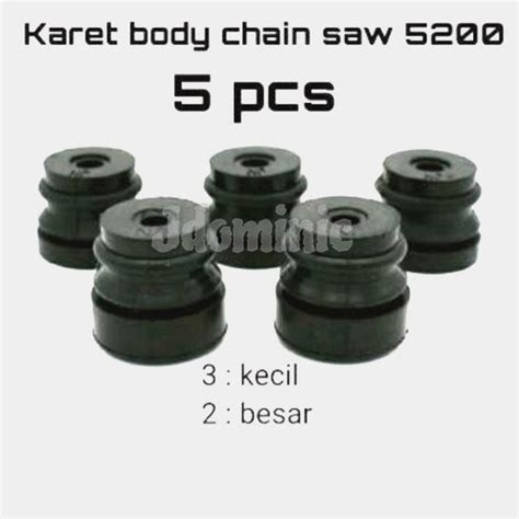 Jual Damper Karet Chain Saw 5200 Chainsaw 5800 Senso Censo Sinso Mesin