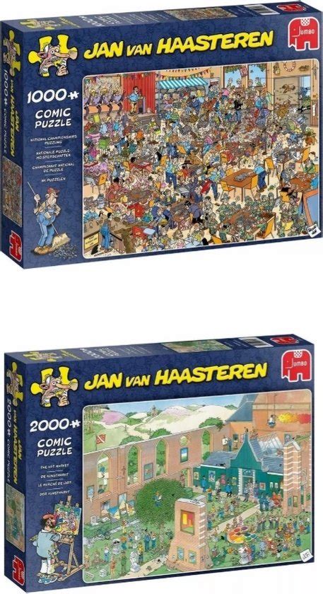 Jan Van Haasteren Puzzelset Nk Puzzelen Stukjes De