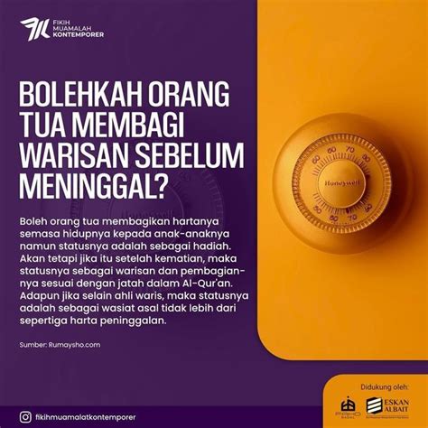 An Advertisement With The Words Bolehkah Orange Tua Membagi Warnsan