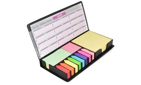 Sticky Note Memo Pad with Calendar | Groupon Goods