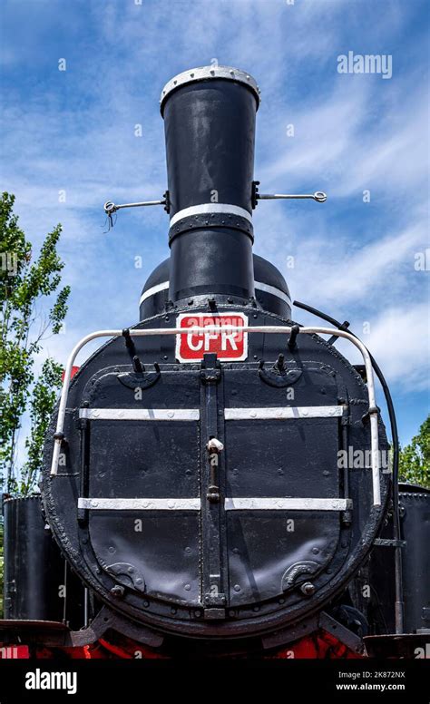 Component parts of a steam locomotive Stock Photo - Alamy