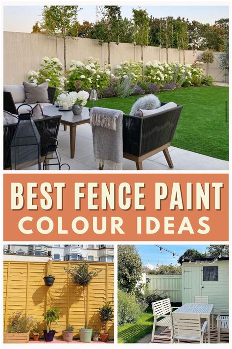 Paint fence ideas backyards – Artofit