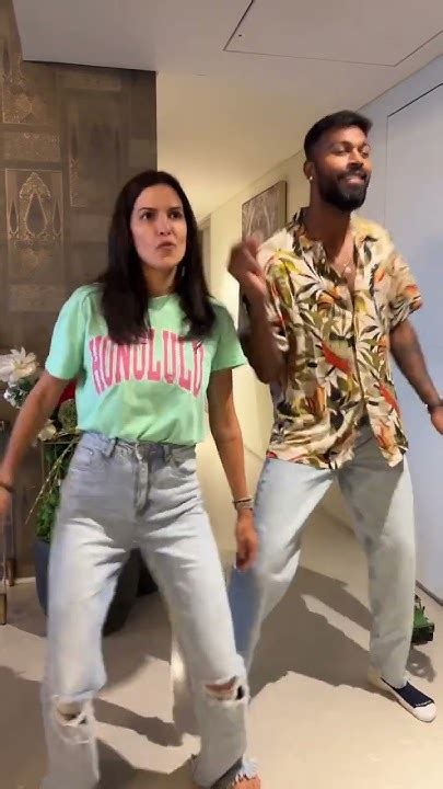 Were The Dance Lessons Come From Natasastankovic And Hardik Pandya Hardikpandya Cricket