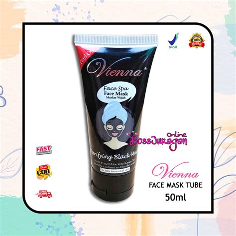 Jual Boss Vienna Face Mask Tube Ml Vienna Face Mask Purifying