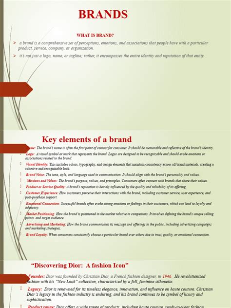 Brands | PDF | Brand | Fashion 