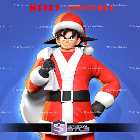 Santa Goku Christmas 3d Printable Specialstl