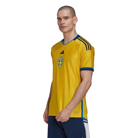 Maillot adidas Suède Maillot Domicile 2022 2023 Yellow Fútbol Emotion