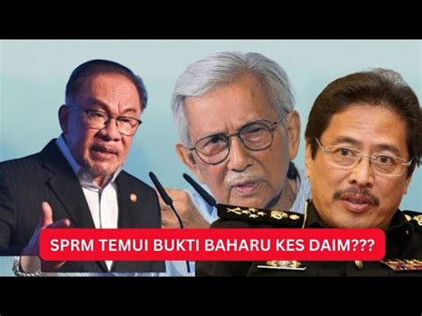 Gempar Sprm Temui Bukti Baharu Kes Daim Zainuddin Youtube