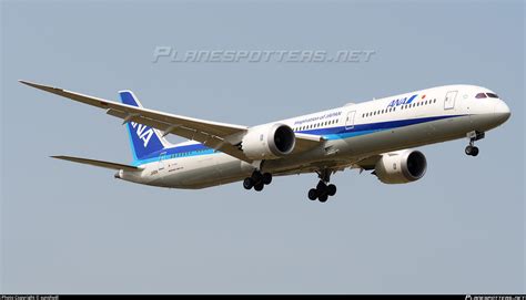 Ja A All Nippon Airways Boeing Dreamliner Photo By Sunshydl