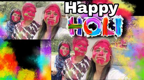 Holi বুলি Full Enjoy ️🥳কাৰ ভয়ত পলাব লগা হল আমি ️ Youtube