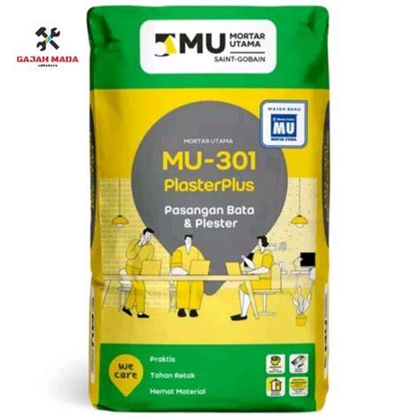 Jual Semen Mu Plasterplus Kg Mortar Utama Kota Surabaya