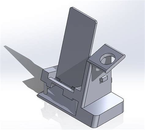 Phone And Smart Watch Stand 3d Model 3d Printable Cgtrader