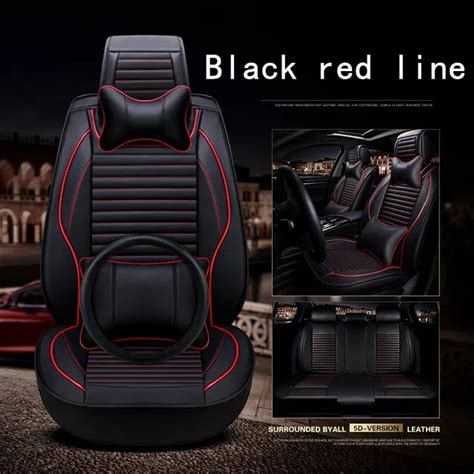 Luxury Leather Universal Car Seat Covers For Bmw Serie3 Serie 1 116i 3 Gt 318i 320i F30 4series