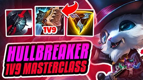 HULLBREAKER GNAR 1V9 MASTERCLASS Season 13 Gnar Ranked Gameplay