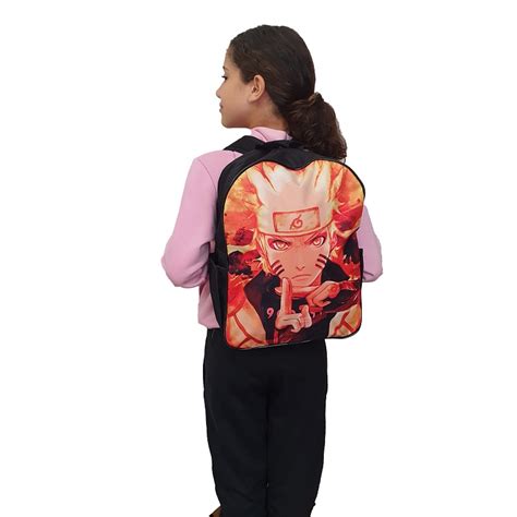 Mochila Naruto Escolar Infantil Sasuke Uchiha Pronta Entrega W Shopee