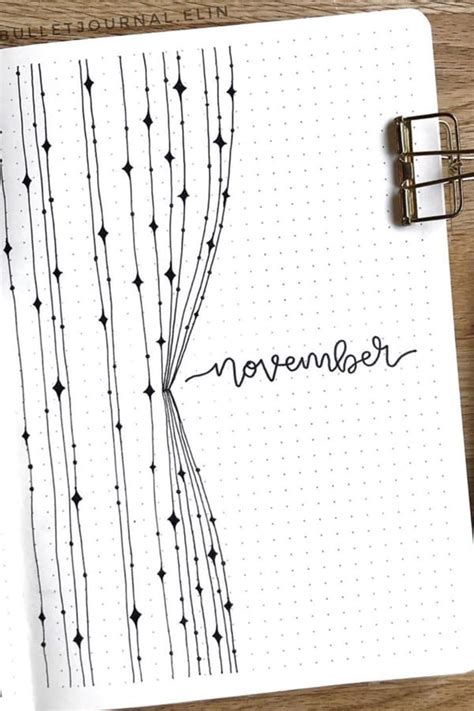 November Bullet Journal Covers That Ll Blow Your Mind Juelzjohn