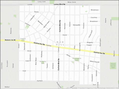 Albuquerque Neighborhoods Map - GIS Geography