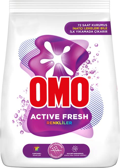 Omo Active Beyazlar Renkliler Omo