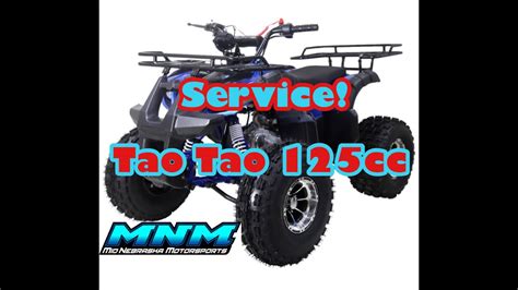 Tao Tao 125 Complete Full Service Oil Change DON T Forget The