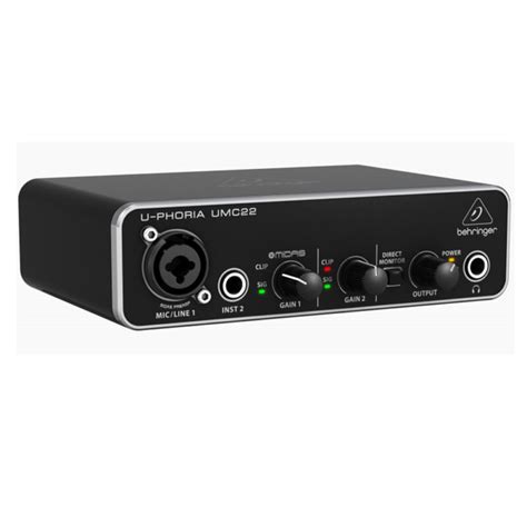 Behringer U Phoria Umc22 Audiophile 2×2 Usb Audio Interface