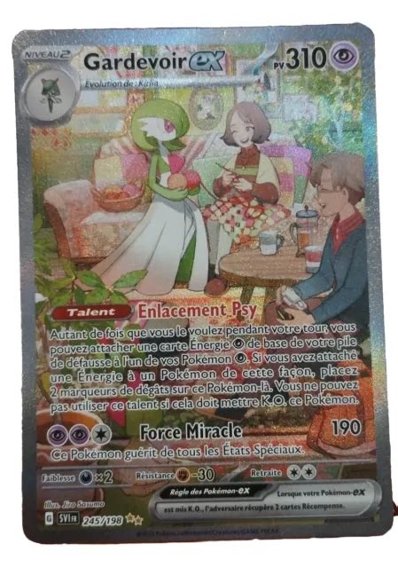 Carte Pok Mon Gardevoir Ex Alternative Carlate Et Violet