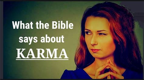 What The Bible Says About Karma Youtube