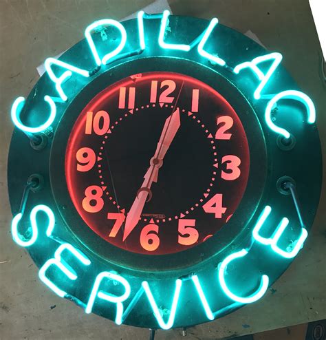 Neon Clocks Atlantic Neon Sign And Art Company